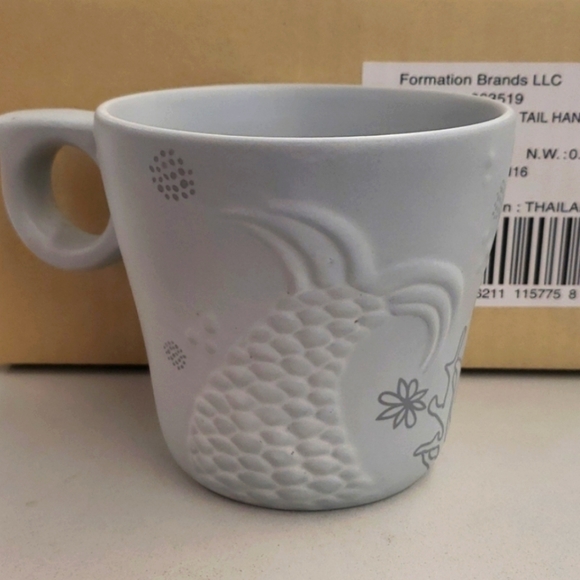 2 NEW STARBUCKS 2016 Anniversary Mermaid Siren Tail Mugs ~ 12 OZ  SET OF 2 - Picture 5 of 5